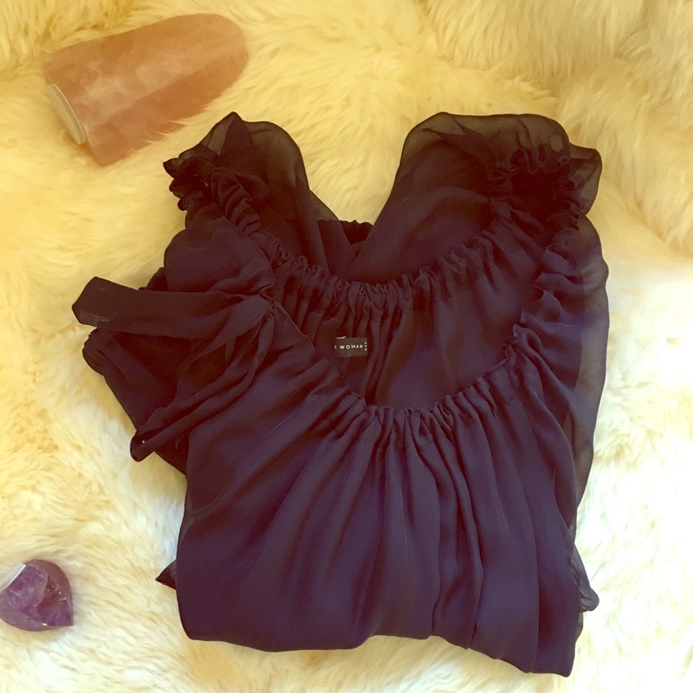 Zara Woman Flowy Blouse